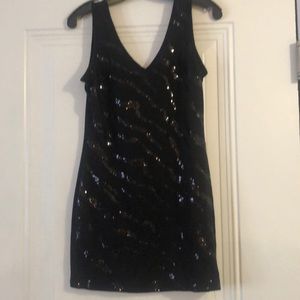 Mini sequin party dress